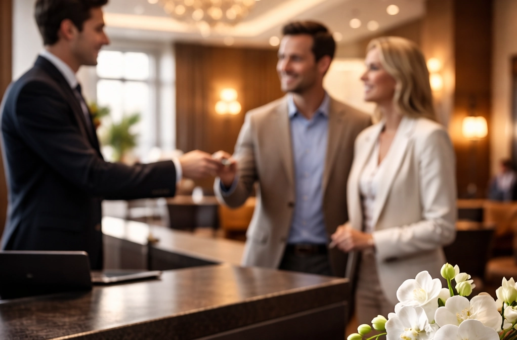 Modern hospitality interior